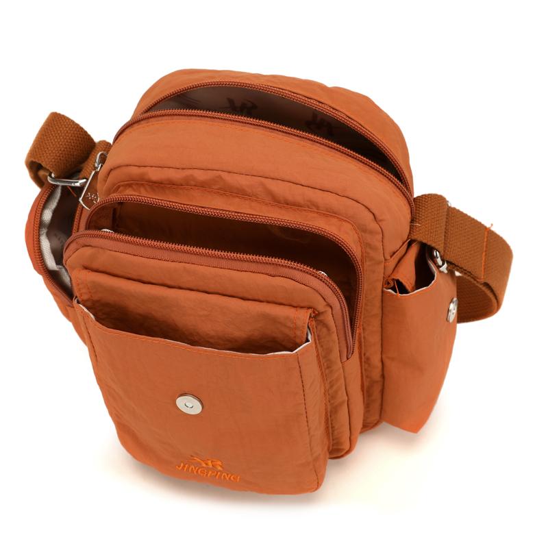 Water-Repellent Multi-Pocket Commuter Mobile Phone Bag Women's Shoulder Crossbody Bag Small Square Bag