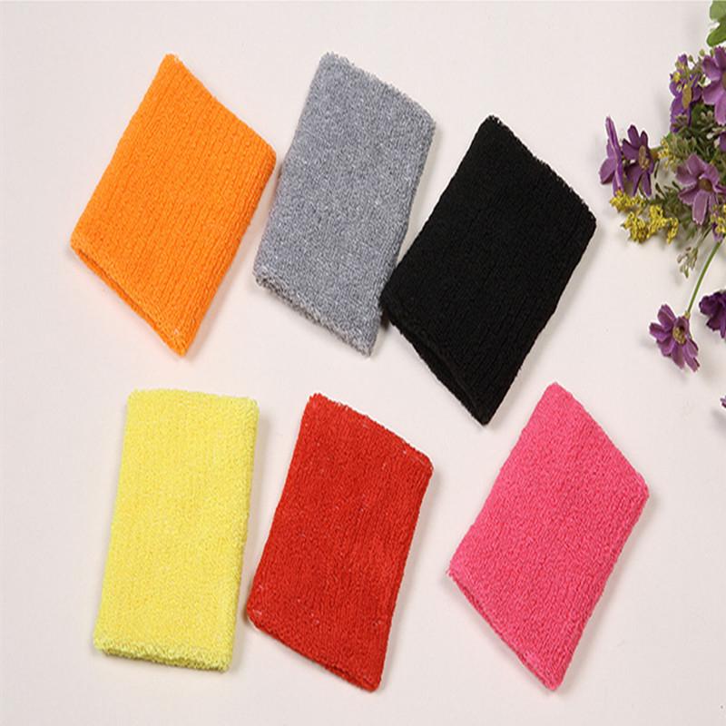 1pc Sport Sweatband Handband Wrist Wraps For Gym Volleyball Basketball Tennis