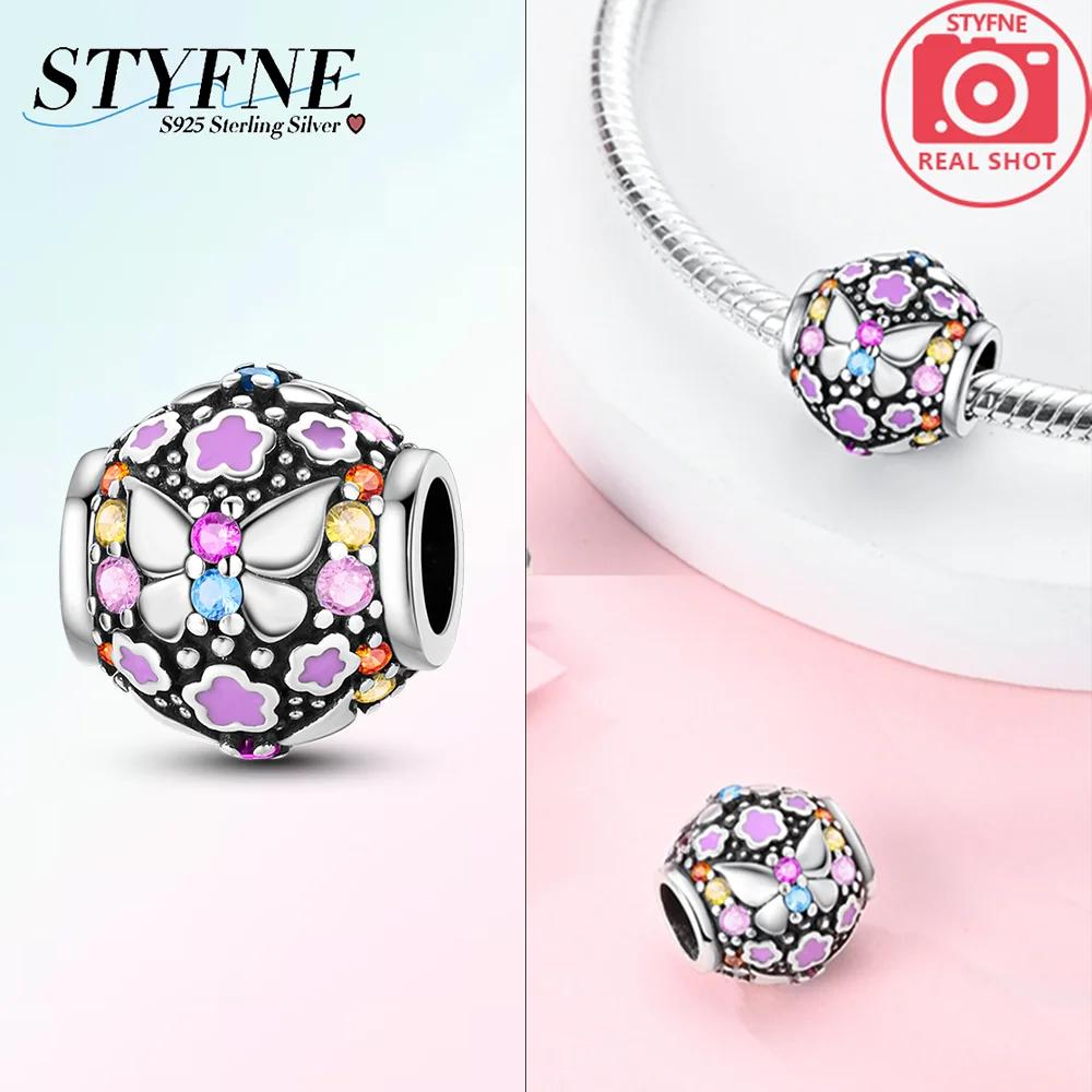 Charms Plataheart Shaped Flowerbeads For Charms Copper Bracelet Beads Jewellery Making Women'S Gift