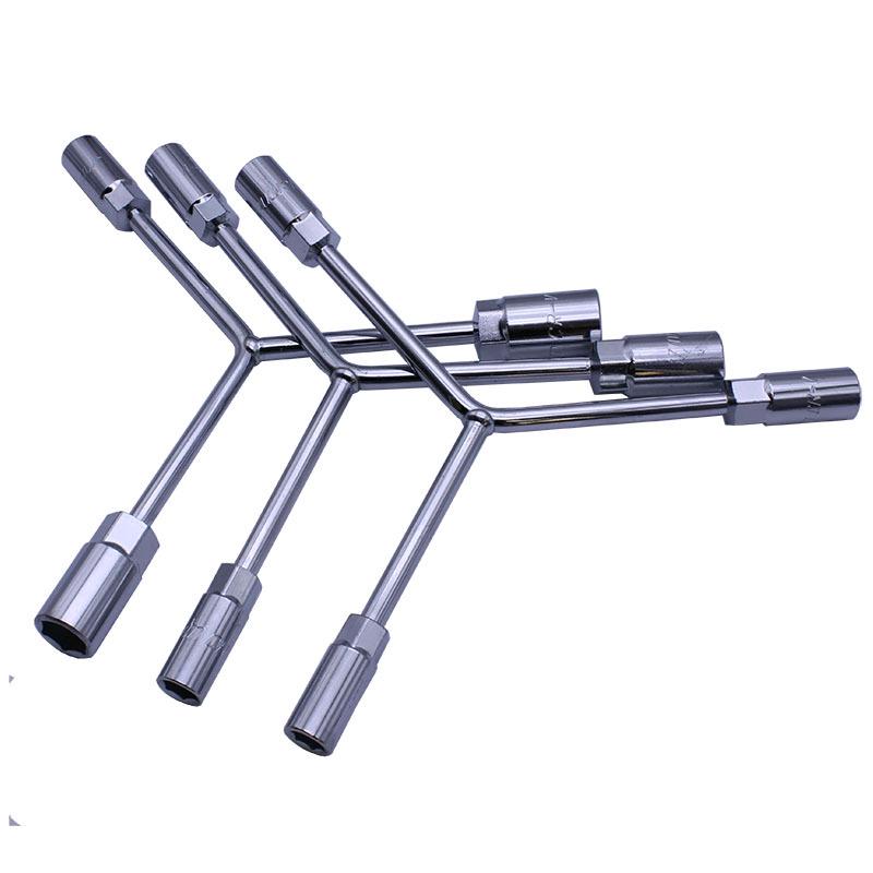 Triple Hex Socket Wrench Set for Car, Motorcycle, and EV Battery Repair