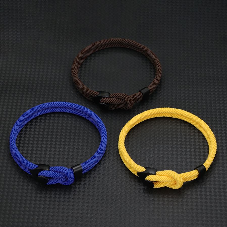 Fashion 3Pcs/Pack Men Bracelet Grade A 4mm String Braslet Creative Design For Men Casual Accessories Cord Chain Braclet Pulsera