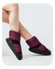 Cozy Velvet-Lined Strappy Ballet Practice Shoes