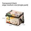 Modern Cubic Pvc Toy Storage Bag With Foldable Waterproof Design For Bedroom And Living Room Organization