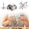 100Pcs/Set Brooch Clasp Tie Tacks Jewelry Findings DIY Crafts Making Accessory