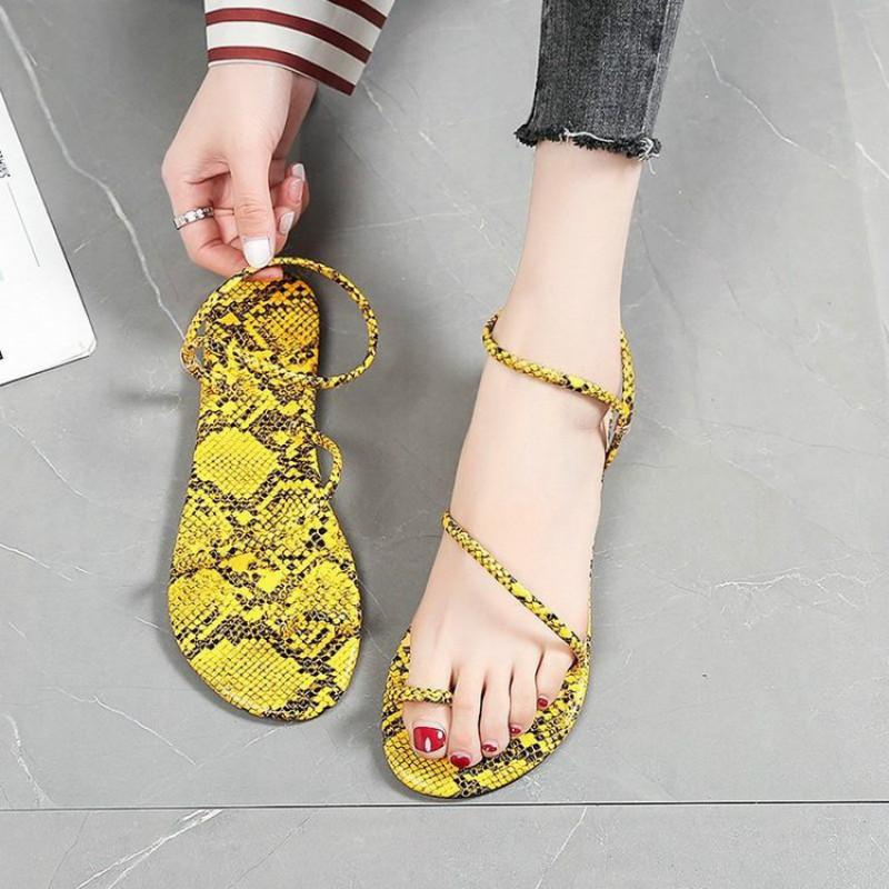 striped sandals for ladies