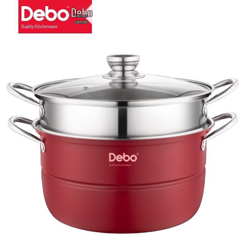 Debo DEP-831 Bolton 28cm Stainless Steel Double Steamer Pot