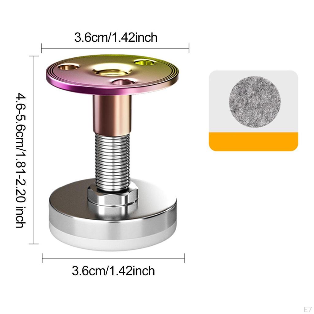 4 Pieces Threaded Bed Frame Headboard Stopper Accessory Stoppers Fixer Support Stabilizer Sofas Room