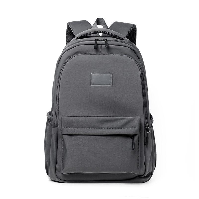 School Bag New School Bag Lightweight Travel Backpack Large Capacity Laptop Bag Junior High School Student Simple Backpack