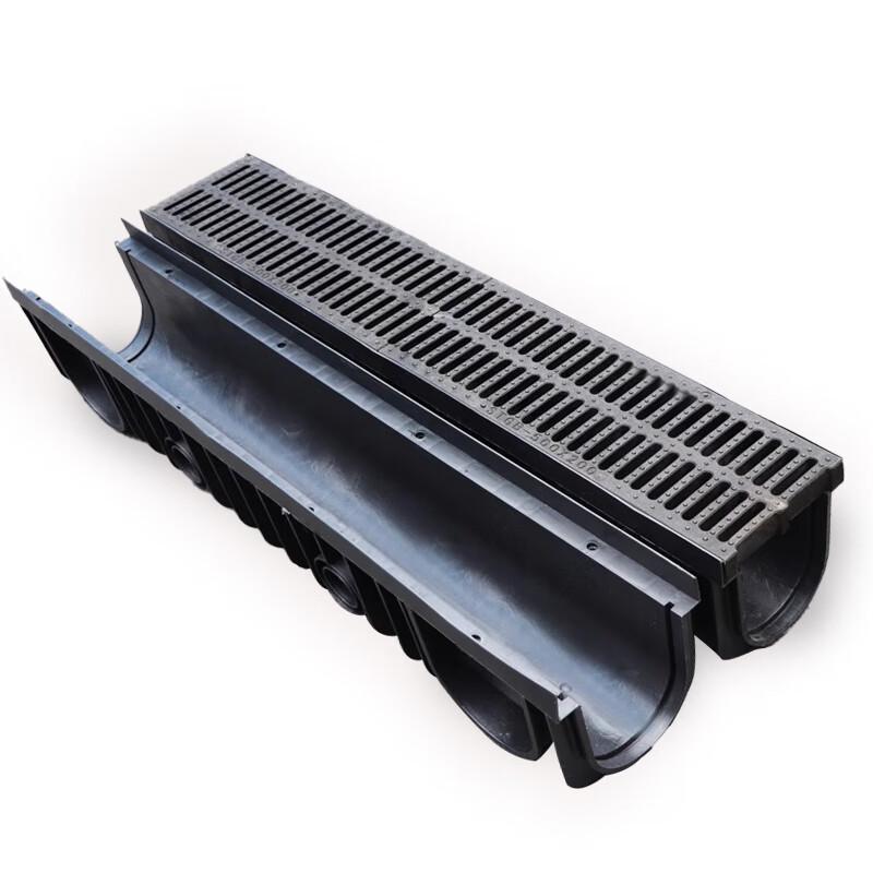 Resin Linear U-Shape Drainage Channel with Polymer Cover