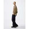 Gu By Uniqlo Tuck Wide Pants+ec  Length 80.0cm 