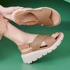 Women'S Summer Comfortable Walking Sandals Lightweight Cushioned Hiking Sandal Platform Shoes 2026 Sandalias Bonitas Para Mujer