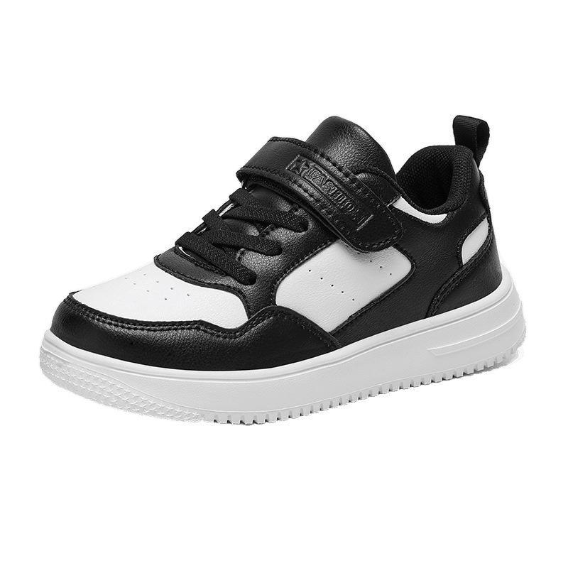 790 primary school students board shoes girls white shoes children's sports shoes boys school white shoes leather surface lightweight