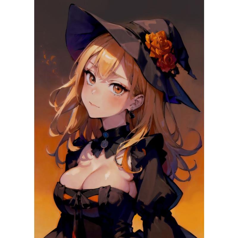 Sexy Anime Female Painting Canvas Poster Wall Art Pictures for Living Room Boy Bedroom Playroom Game Room Bar Modern Home Decor