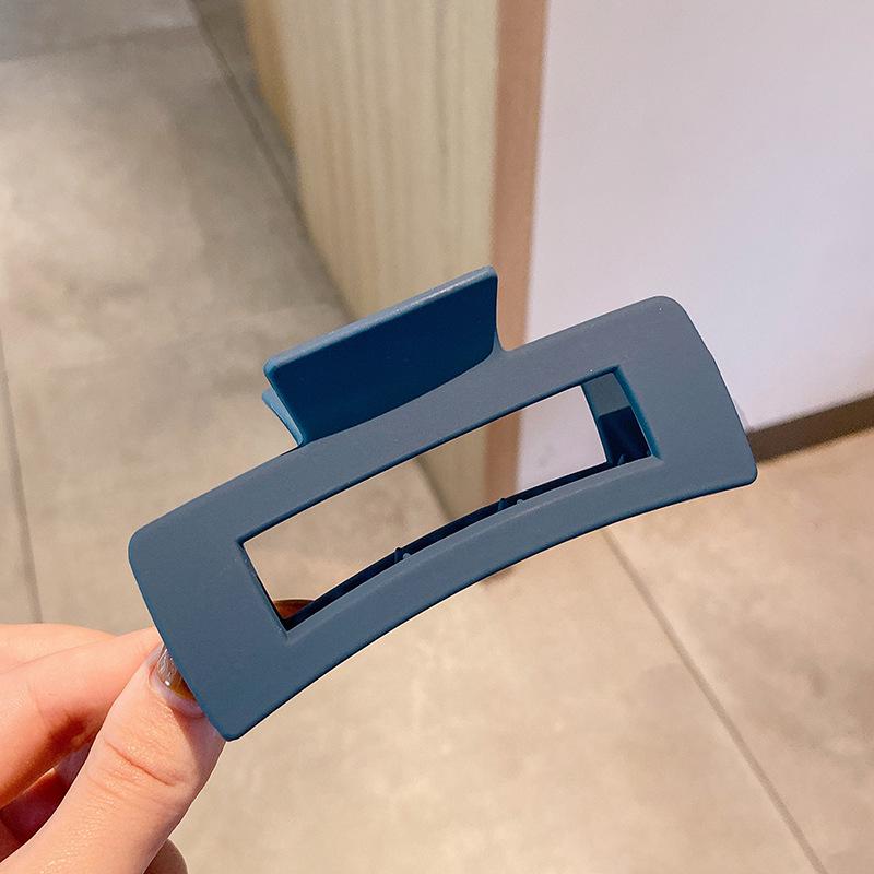 Korean Hair Grab Square Clip - Elegant Shark Hairpin for Simple, Stylish Hairstyles