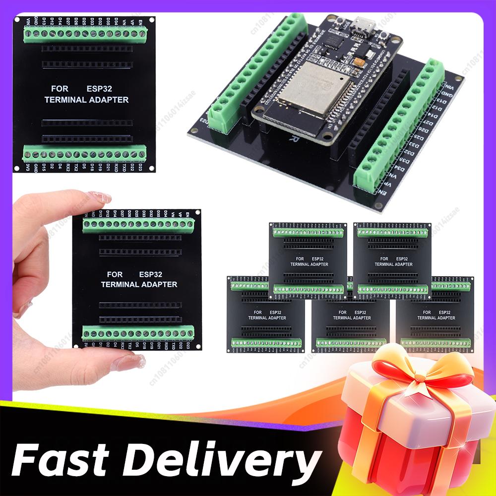 1-10PCS ESP32 Breakout Board GPIO 1 into 2 ESP--32 CP2102 Development Board Wireless WiFi+Bluetooth Dual Core Expansion Board