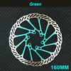 Ultralight 160/180/203mm Bisiklet Hidrolik Disk Fren Rotoru Dağ Yol Yarışı MTB Bisiklet Fren Diski 6 Cıvata ile