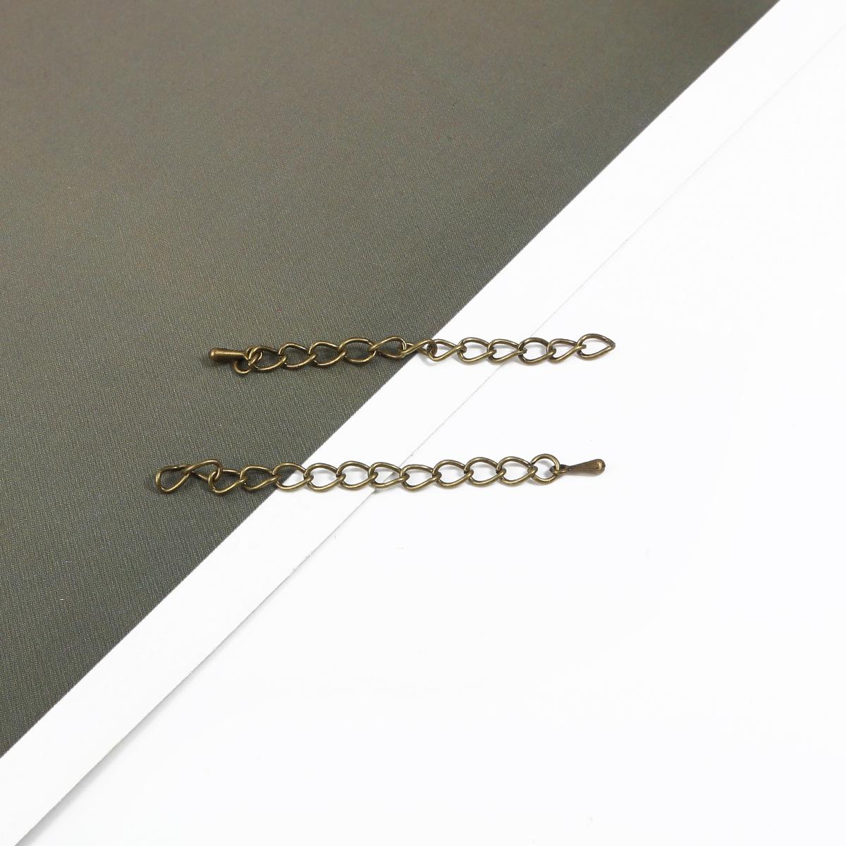 

10 шт. Железная хвостовая цепочка+Капля воды+Застежка-лобстер Принадлежности Цепочка для ожерелья браслета DIY Изготовление ювелирных изделий Фурнитура 02