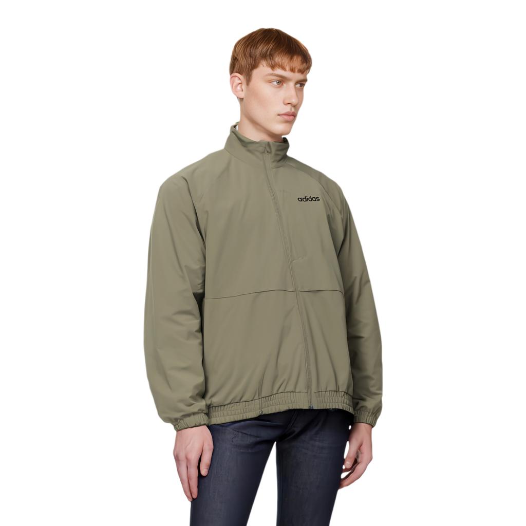 Adidas Jackets Men's Tan Stand Collar Moderate JM2244-