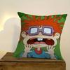 Classic Children Animation R-Rugrats Made Pillow Cover Sofa Cushion Cover Home Room Decoration Children Gift