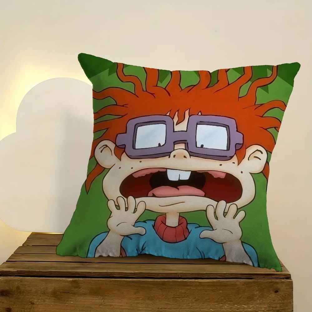 Classic Children Animation R-Rugrats Made Pillow Cover Sofa Cushion Cover Home Room Decoration Children Gift