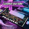 Benutzerdefinierter Name Personalisierte Five Nights at Freddy's Muster Mauspads, Laptop PC Schreibtischmatte, Dekorative Schreibtischmatte für Zuhause Tastaturpad Geschenk
