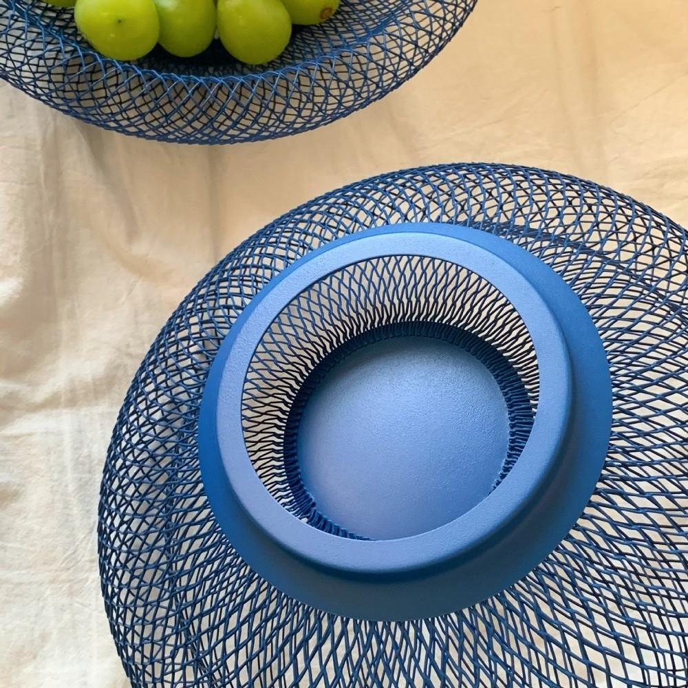 Round Mesh Fruit Snacks Basket Dried Fruit Plate Fruit Vegetable Basket Snacks