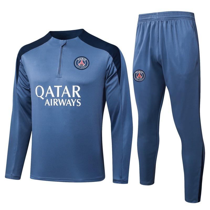Fußball Paris Trainingskleidung Arsenal Chelsea Juve Flamenco Halbzipp Langarm Anzug