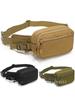 Waterproof Outdoor Waist Bag Multifunctional Storage for Cycling & Field CS Combat Gun Holster Hanging Design