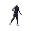 adidas Essentials 3-Stripes SS25 Track Suit Primegreen Zip Comfortable Sports Long Sleeve Jacket Simple Fashion Soft Long Pants Casual Set H10155