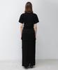 INSILENCE WOMEN W Supima Cotton U-Neck T-Shirt Black