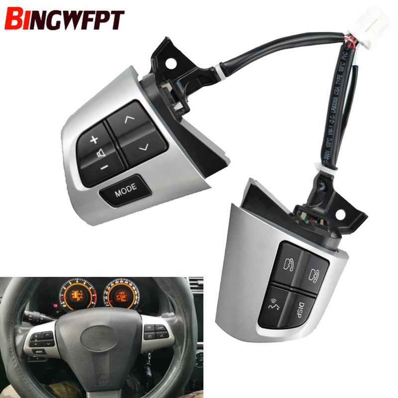 84250-02230 Steering Wheel Audio Control Switch Button For TOYOTA COROLLA A*DE150 N*DE150 NR*E150 ZR*E15 ZZ*E150 2010-2013