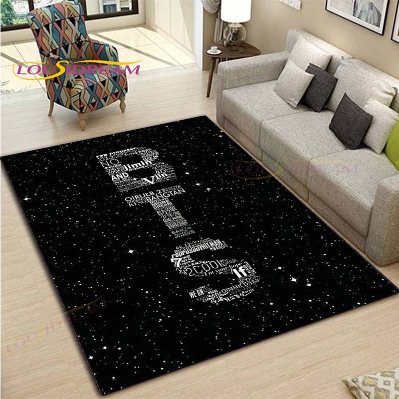 Kpop Bangtan Boys BTS Carpet Rug Kids Carpets Living Room Tea Table Mats Bedroom Rug Washable Floor Mats Household Area Mat