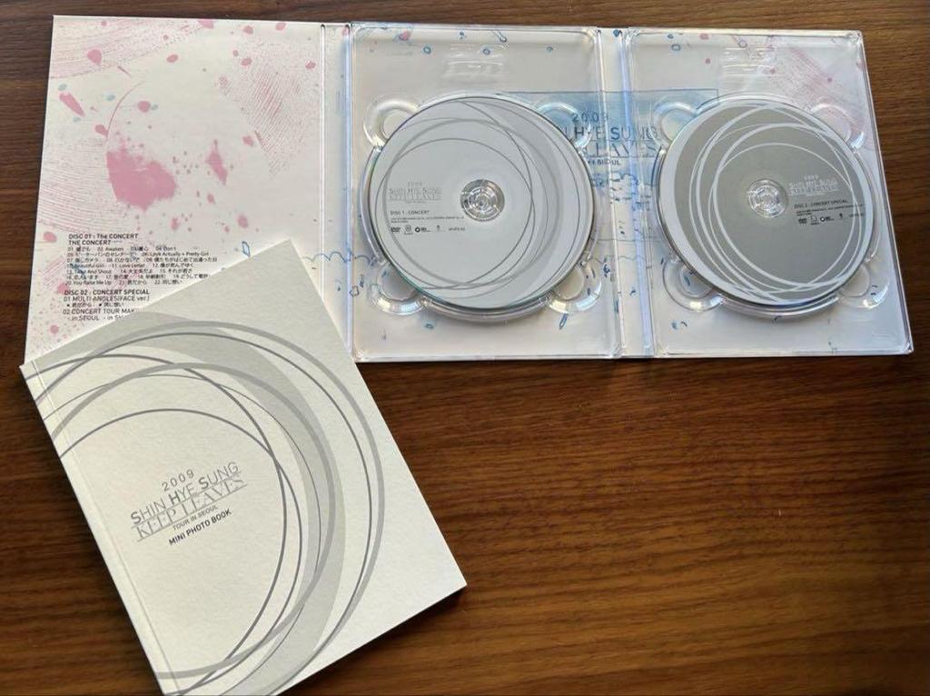 [USED] Set Shin Hye Sung SHIN HYE SUNG Live DVD