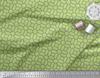 Soimoi Purple Japan Crepe Satin Fabric Octagon Art Geometric Print Sewing Fabric Metre 42 Inch