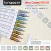LANGUO 288/9 Colors Acrylic Paint Marker Pens Soft Brush Professional Drawing Pens for Graffiti School Stationery Art Supplies