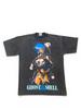 Ghost In The Shell Bootleg Anime Graphic Tee Cyberpunk Manga Shirt Large 22.5x29
