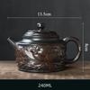 Purple Pottery Teapot Tea Cup Ceremony accessories Kung Fu Tea Set Pure Handmade Teapot Teapot for Tea Puer Kettle,