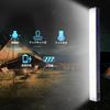 Akumulatorowa lampa robocza LED LETOUR z ładowaniem magnetycznym, łatwa instalacja, wysoka pojemność, wskaźnik poziomu baterii LED, ładowanie typu C,