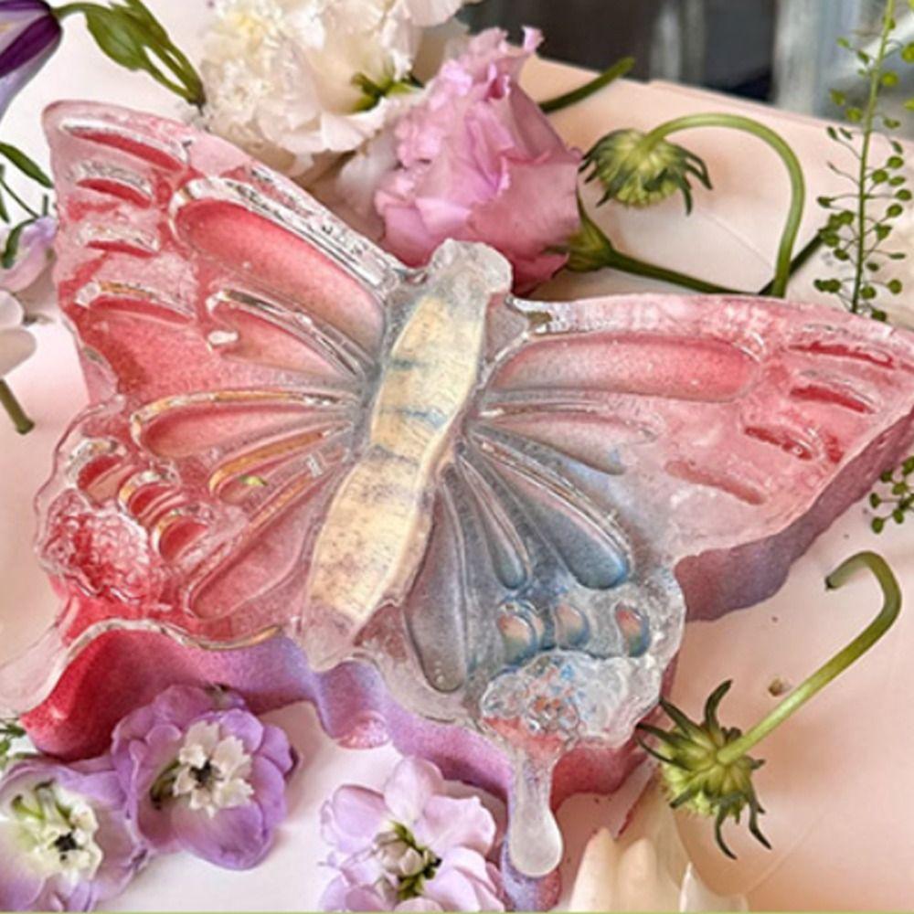 

Silicone Butterfly Shaped Cake Mold 3D Dessert Mould Baking Tool Mousse Mold Kitchen Style B