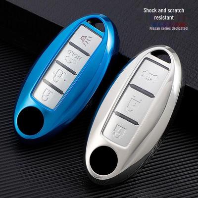 Nissan TPU Car Key Shell for Sylphy, Altima, Qashqai, X-Trail, Terra