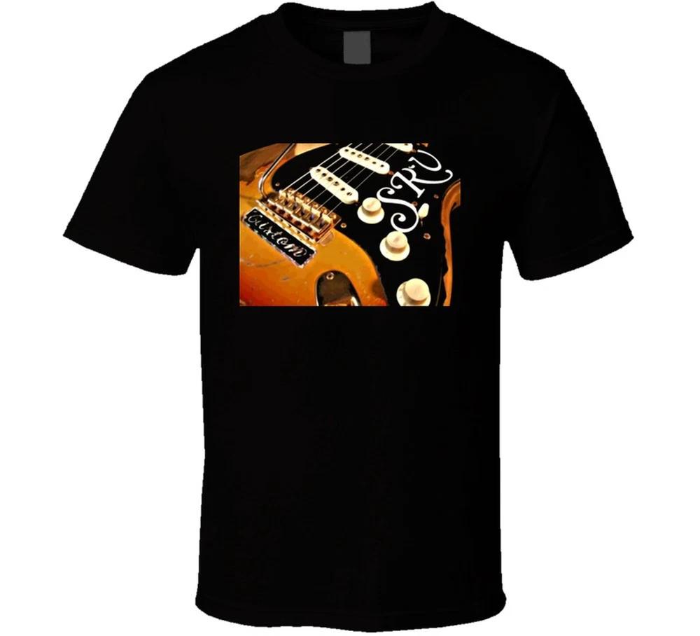Stevie Ray Vaughan Guitar T Shirt S
