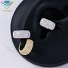 Yu Ying 925 Silver with VVS Diamond for Women Party/gift Fine Jewelry  Moissanite Diamond Earrings