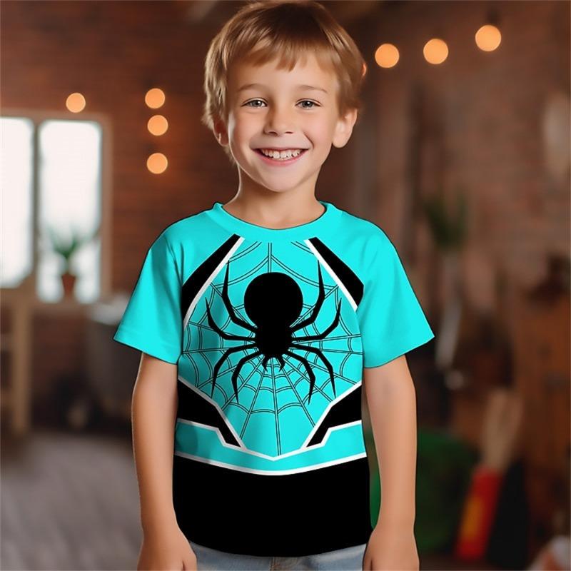 2025  Kids Boys Girls Casual T-Shirts 3d Printed Cartoon Funny T Shirt Children Birthday Gift Tshirts Baby Clothes Summer