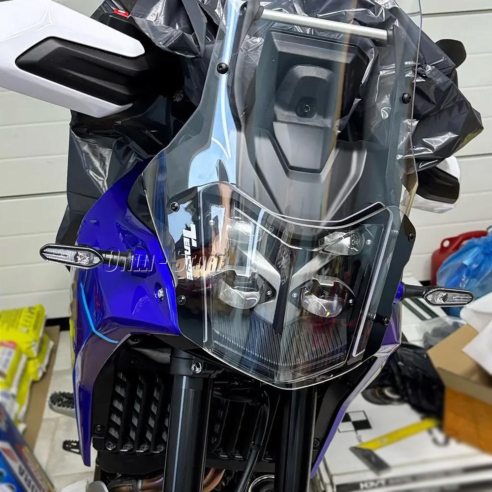 Motorcycle Headlight Protector Guard For Yamaha TENERE Tenere 700 Tenere700 Rally 2025 Head Lamp Protection Cover