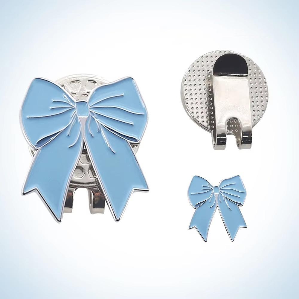 

Magnetic Golf Ball Mark Pink Ribbon Golf Hat Marker Outdoor Sports Golf Cap Clip Women Girls синий