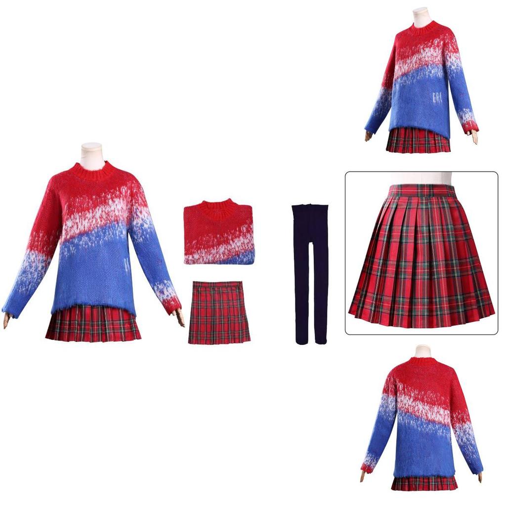 Addams Family 2 Character Cosplay Dress With Polyester Fabric For Game And Anime Role Play