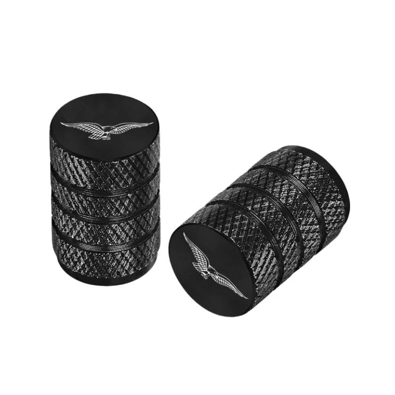

For Moto Guzzi V85tt V100 Mandello V7 Stone V85 V8S TT Bobber Breva 850 Wheel Tire Valve Cap Stem Cover Bouchon Accessories чорний
