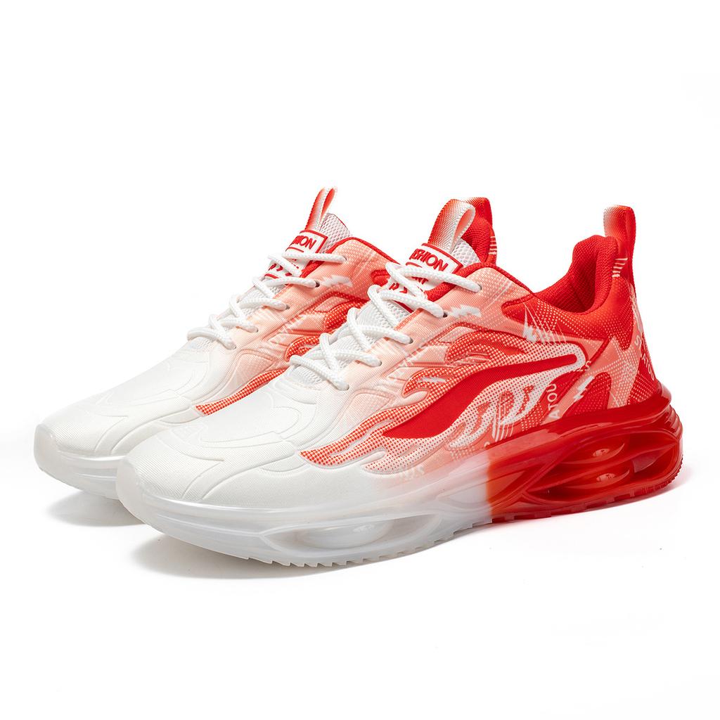 Men's shoes autumn and winter large size new sports leisure running youth outdoor air cushion shock absorption dad shoes