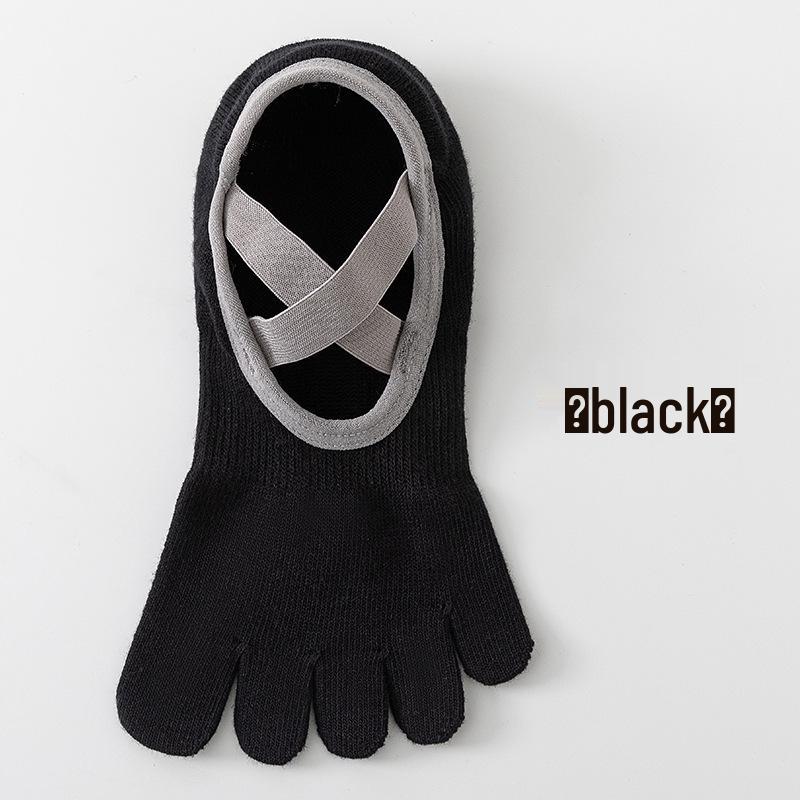 Non-Slip Five-Finger Yoga & Pilates Toe Socks for Indoor Fitness Training