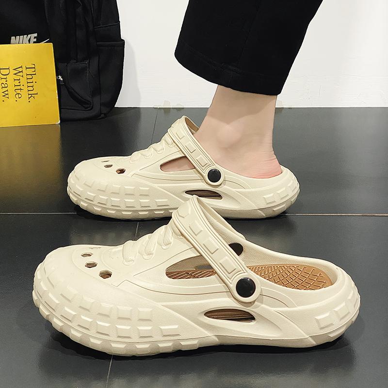 Summer Slippers for Men Women EVA Soft Bottom Indoor Home Slides Sandals Light Beach Shoes Male Slippers Flip Flops